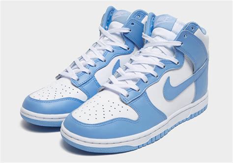 nike dunks high blue